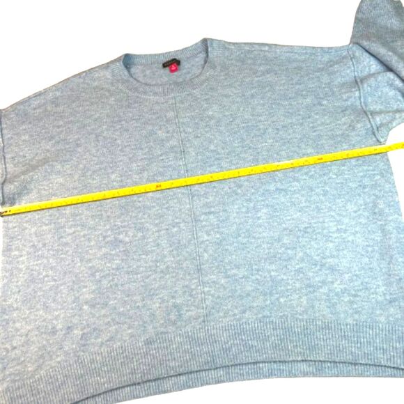 Vince Camuto Women's Knit Baby Blue Crewneck Size 3X - Picture 7 of 7